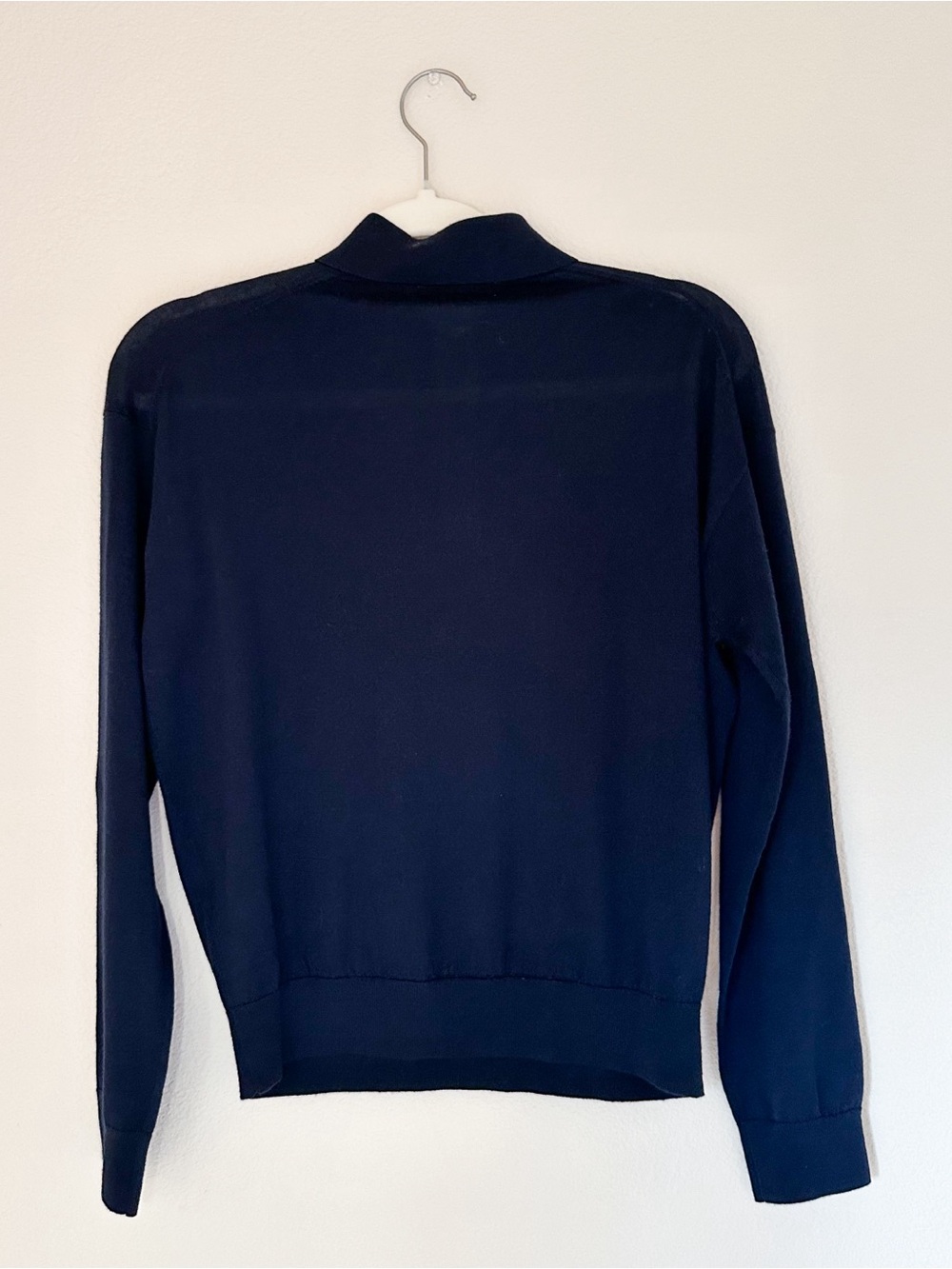 Madewell Drop-Shoulder Polo Sweater in Merino Wool XS - Picture 9 of 9